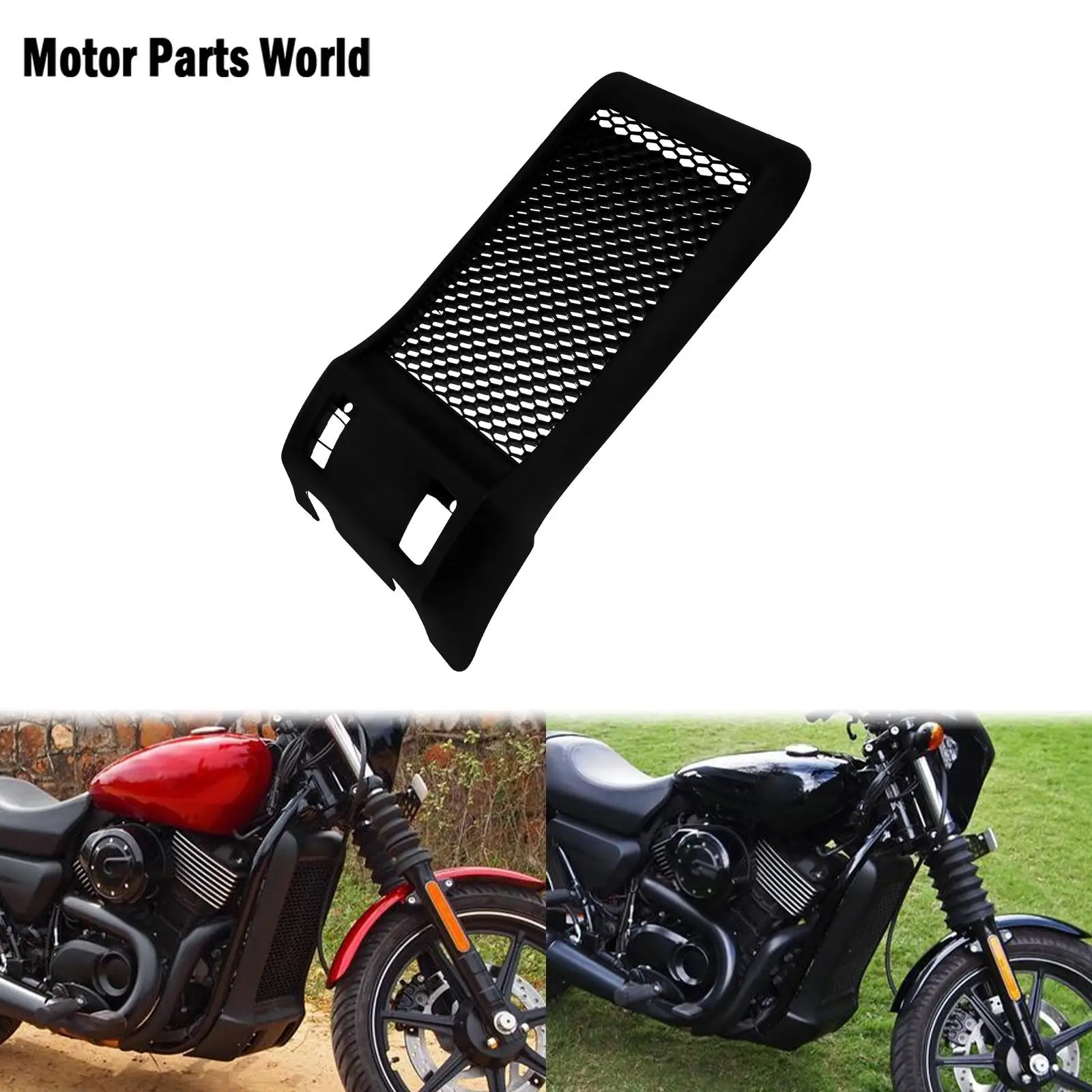 

Motorcycle Radiator Grilles Grill Shield Guard Black Water Cooling Cover ABS Plastic For Harley Street XG750 XG 750 2015-2020