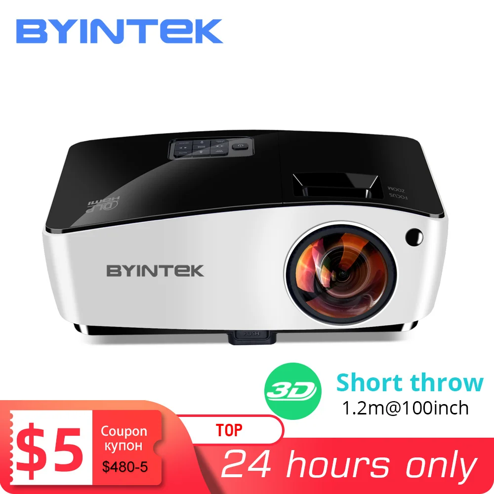 Проектор BYINTEK K5 4000ANSI Full HD 1080P|3d projector|projector 1080pprojector video |