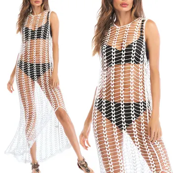 

Ladies Bathing Swimsuits Bikini Hollow Wrap Pareo Cover Up Beach Dress NYZ Shop