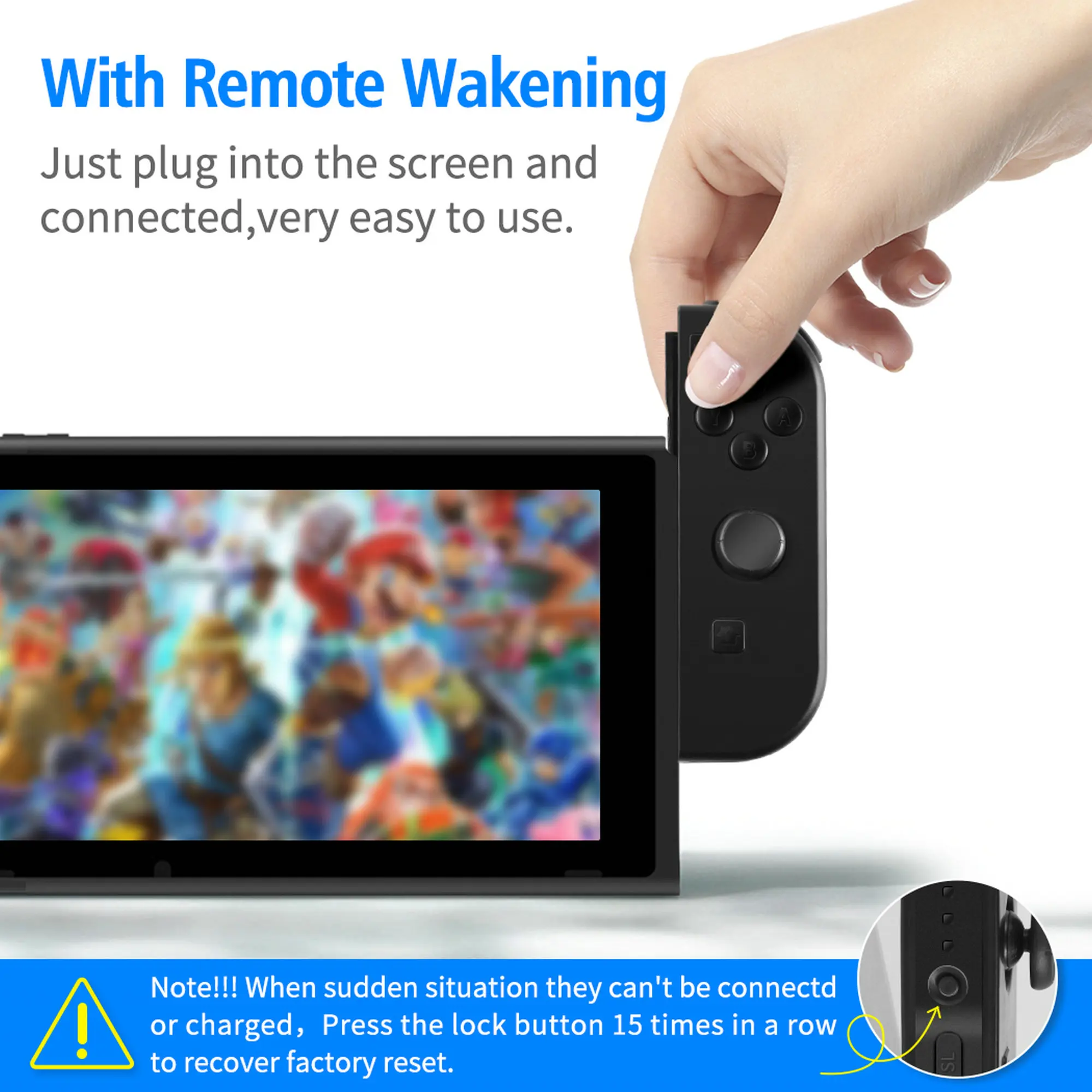 ONLY $38.25!!! Controlador de juego para Nintendo Switch