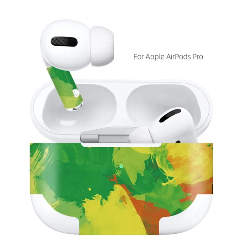 

Dust Guard Protective Film Cover Camouflage Color Sticker for airpods 3 Pro Box 203A