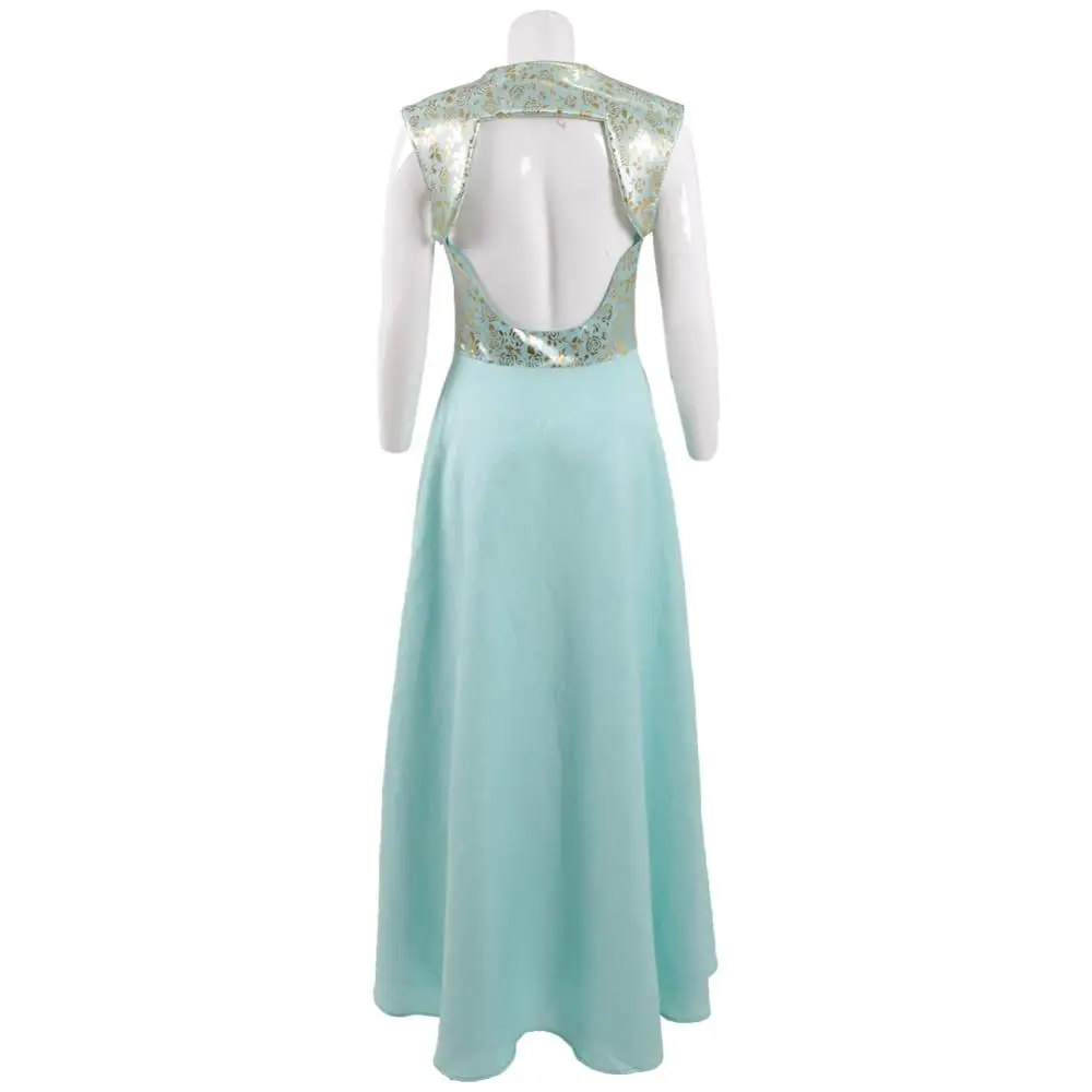 Cossky Margaery Tyrell Косплей Костюм женское синее платье наряд