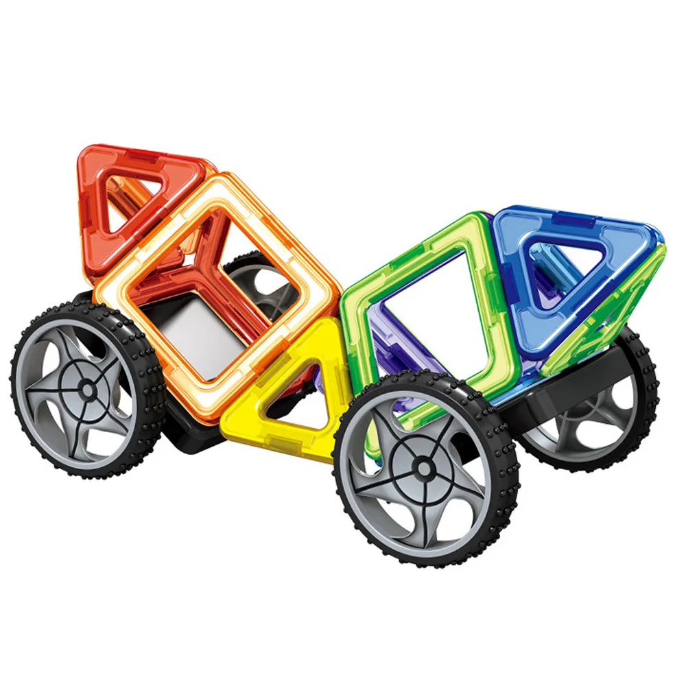3D Магнитная машинка из конструктора модель и строительство набор Магнитный конструктор Сделай Сам магнитные игрушки для детей подарок