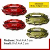 4PCS Front Rear Brake Caliper Covers 3D Aluminum Car Styling Universal Metal Caliper Cover Kit Wheel Modification Decoration ► Photo 2/6