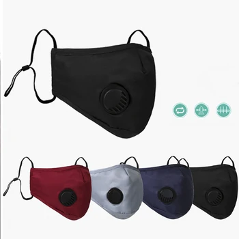 

1Pcs Face Mask Dustproof Anti Pollution Washable Mouth Face Mask Anti Dust Anti Pollen Masque Anti Dust Allergy Cotton Material