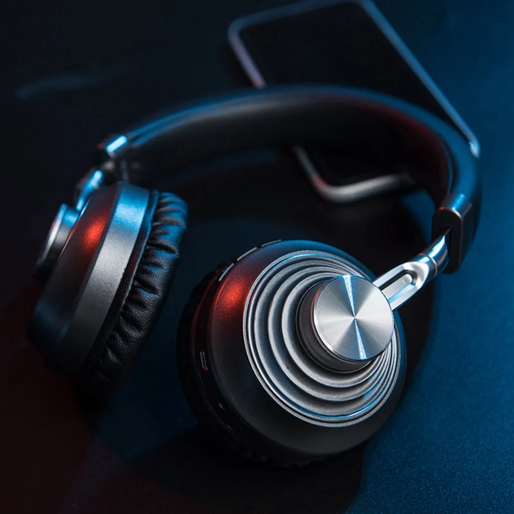 VJ083 наушники Bluetooth гарнитура проводные наушники беспроводные стерео складные спортивные наушники микрофон гарнитура Handfree