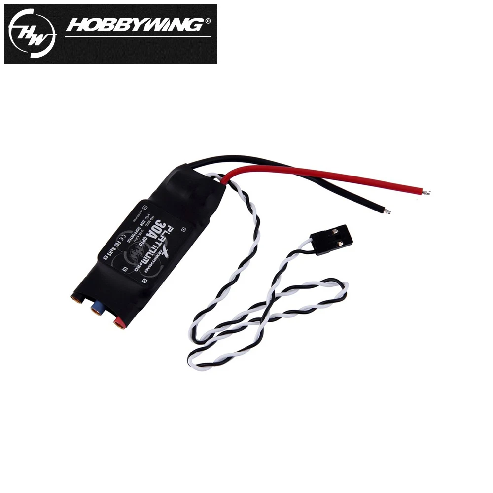 

HOBBYWING Platinum 30A Pro 2-6S Electric Speed Controller (ESC) OPTO - Specially for Multi-rotor