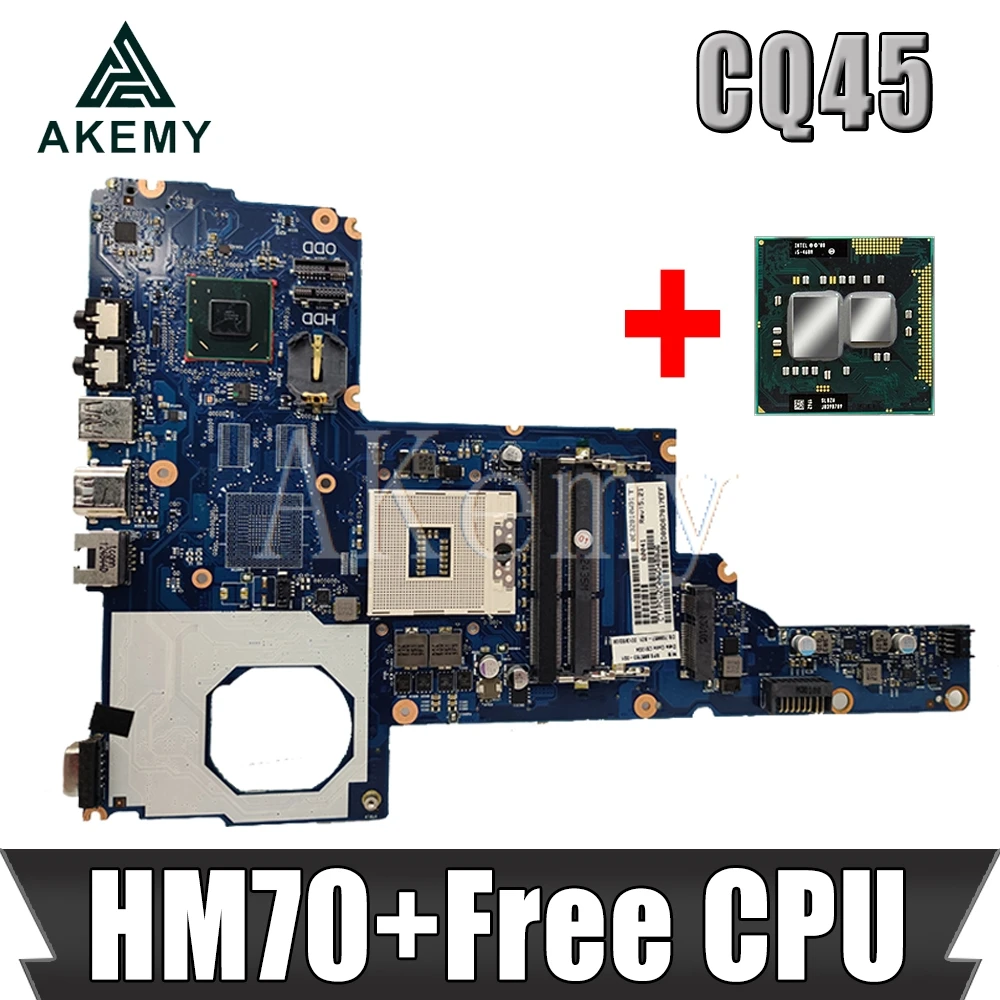 Материнская плата с процессором для ноутбука для hp 450 250 1000 2000 HM70 материнская плата 685768-001 685768-601 6050A2493101-MB-A02