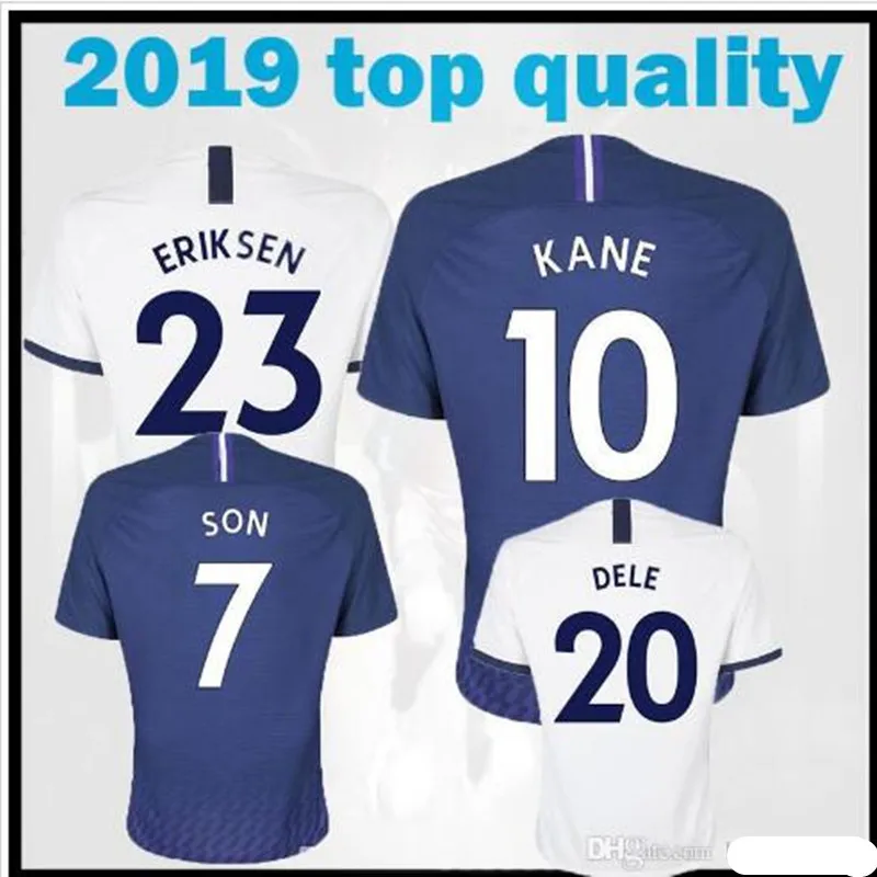 Tottenham Футбольная Футболка DAVIES ROSE VERTONGHEN SANCHEZ SON KANE DELE DEMBELE 19/20 футболка для взрослых Tottenham