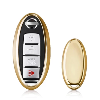 

TPU Key Cover Case For Nissan Sylphy Teana Tiida X-Trail T31 T32 Kicks Livida Qashqai J10 J11 Pathfinder Murano Key Shell Holder