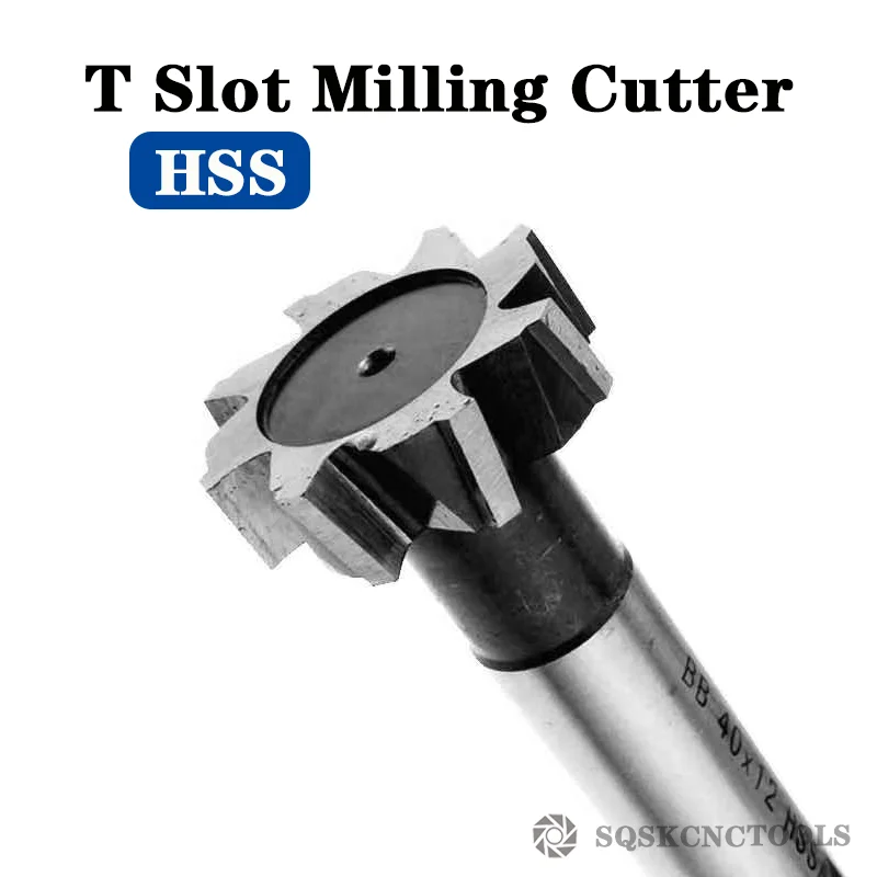 T Slot Milling Cutter For Metal Hss Woodruff Key Seat Router Bit