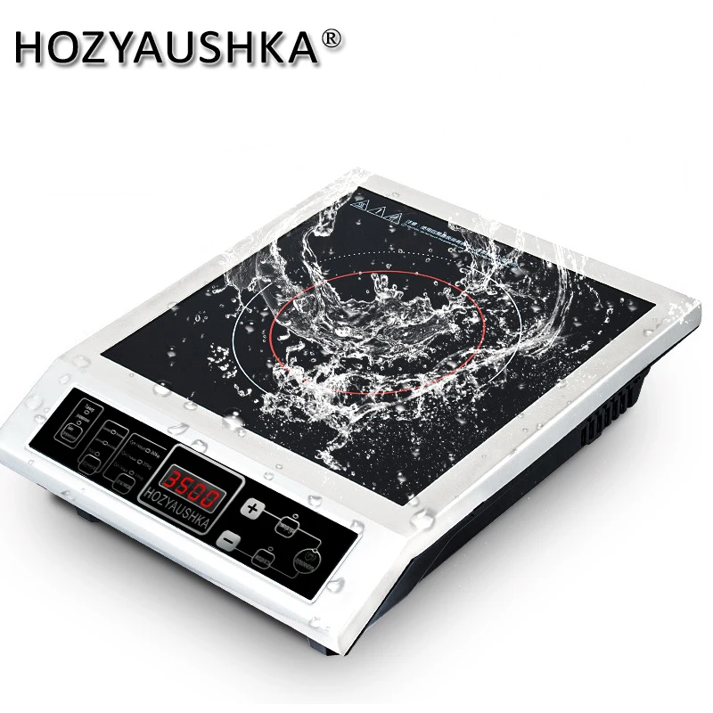 High-power induction cooker 3500W commercial stainless steel induction cooker household stir fry battery 5