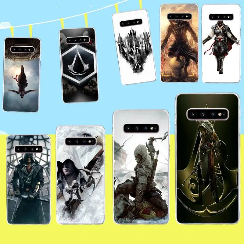 

HPCHCJHM Assassin's Creed Phone Case for Samsung S9 plus S5 S6 S7 edge S8 S10 plus