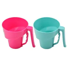 Мука сито мелкоячеистый порошок Мука сито сахарная глазурь ручной сито чашка 18DEC31