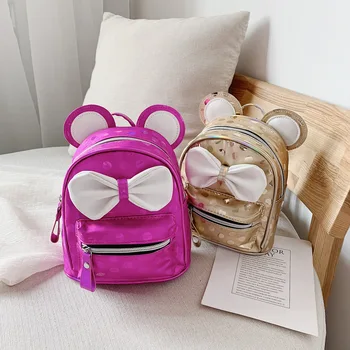

Children's Jelly Women's Bag 2020 New Backpack Kindergarten Baby Girls and Boys Cute Cartoon Princess Bag