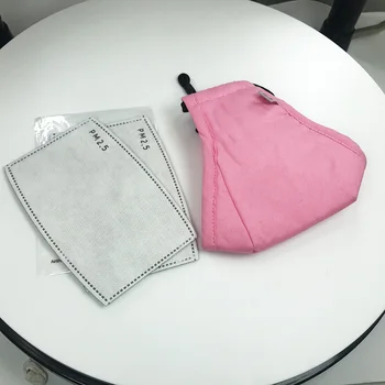 

100Pcs/Lot 5 Layers PM2.5 Carbon Filter Face Anti Dust Mask Activated Insert Protective Filter Media Insert for Mouth Mask 2020