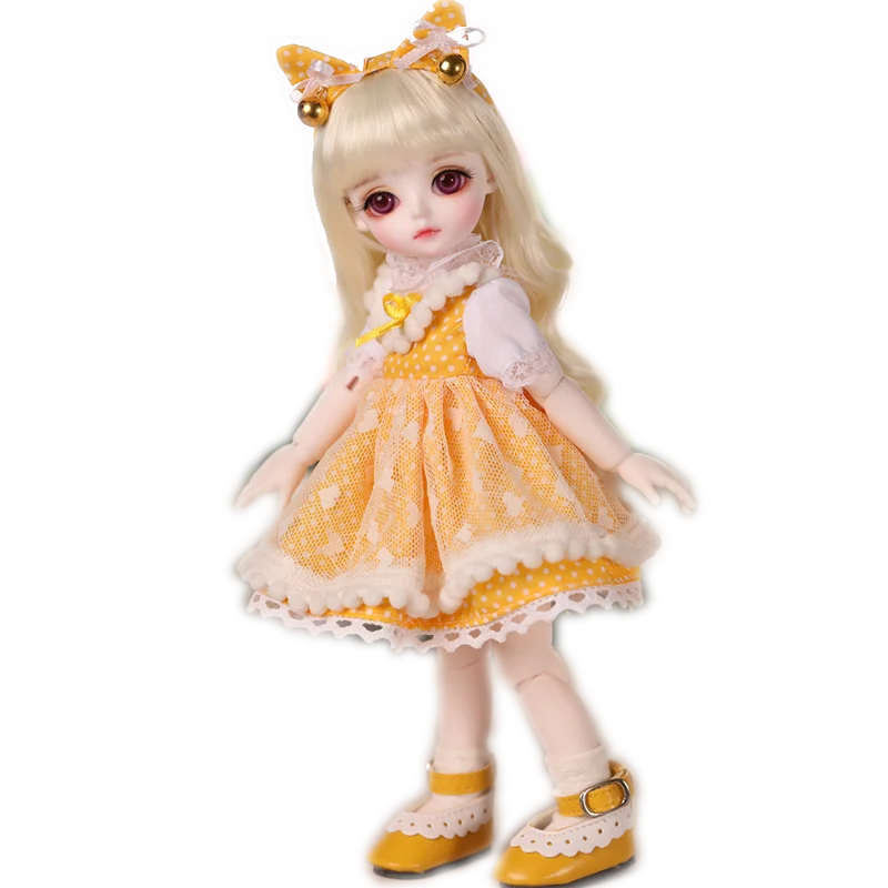 1/6 масштабная кукла Обнаженная BJD милая девочка BJD/SD полимерная фигурка кукла DIY модель игрушки подарок. Не входит в комплект одежды, обуви, парика A0106Miyo YOSD