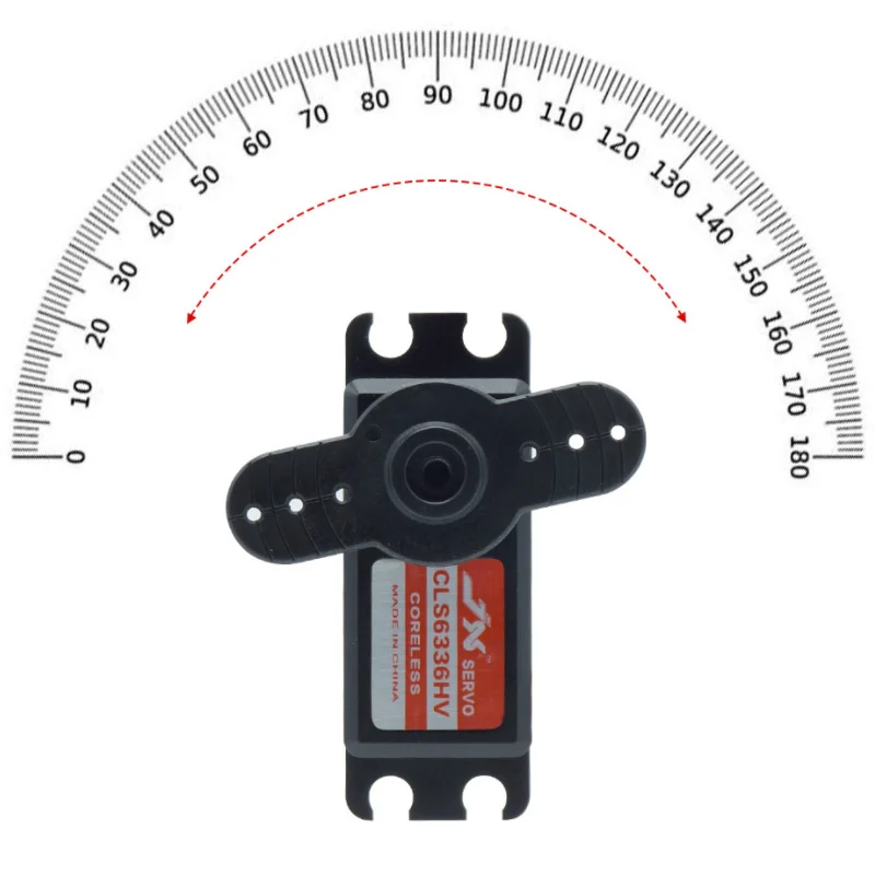 JX Servo CLS6336HV 36 кг 6-7,4 V Высокая Напряжение большой крутящий момент 180 градусов с ЧПУ цифровой сервопривод тигельные для модели RC вертолет