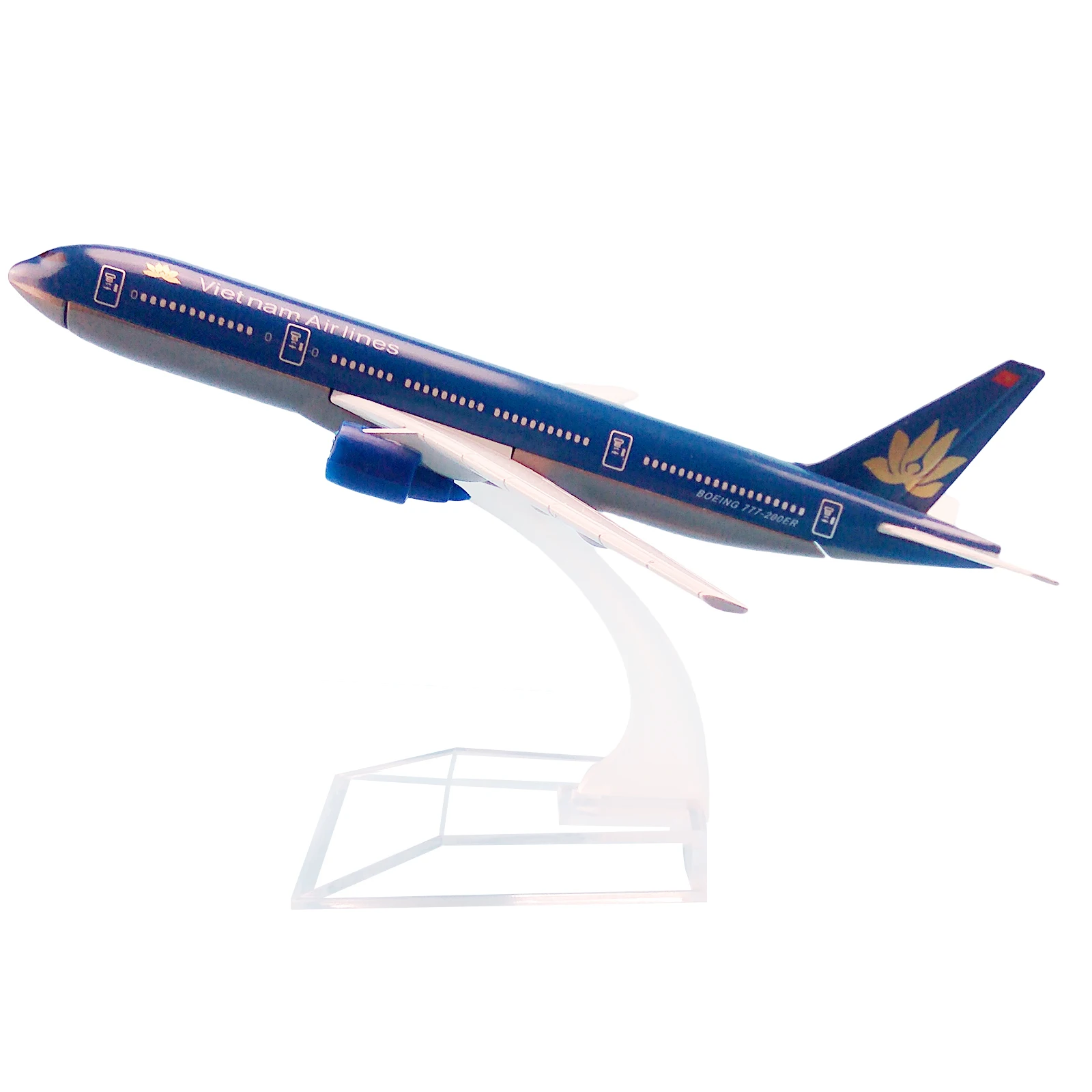 Модель самолета из металлического сплава для вьетнамских авиаперевозок B777