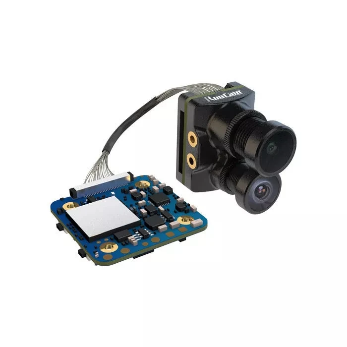 Высокое качество RunCam Hybrid 4K 30fps FOV 145 градусов HD Запись DVR двойной объектив Мини FPV