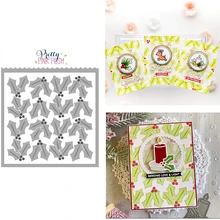 2021 new Leaves fruit Stencil Scrapbook Diary Decoration Stencil Embossing Template DIY Greeting Card Handmade