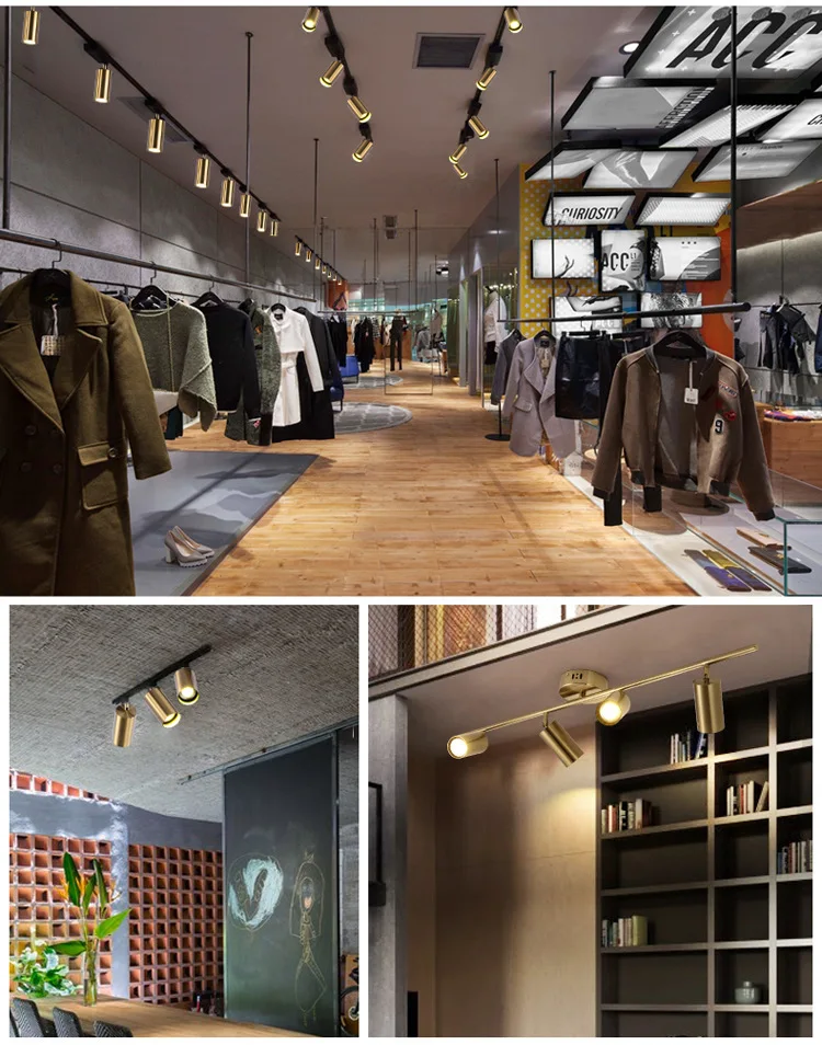 Led Track Light Clothing Shop Windows Showrooms Exhibition Spotlight Cob Led Ceiling Rail Spot Lamp Traditional Collection Light Pendant Lights Aliexpress