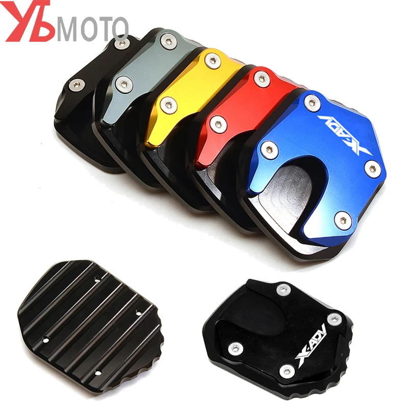 Kickstand Enlarger For Honda X Adv 750 21 Xadv 22 Motorcycle Accessories Side Stand Enlarge Foot Extension Pad Covers Ornamental Mouldings Aliexpress