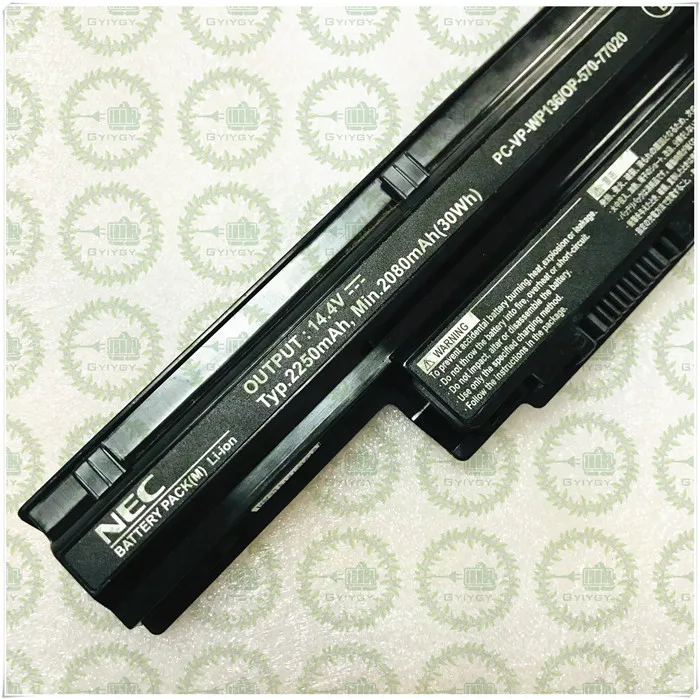 30wh 2250mah 14 4v Pc Vp Wp136 Op 570 770 Laptop Battery For Nec Ls150 N Ls350msr Ls550msr Series Notebook Aliexpress Computer Office