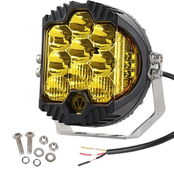 

5 Inch 50W Dual Side Shooter LED Pods Car LED Work Light Bar Combo Beam Driving Fog Lamps Led Square Light for Offroad Boat