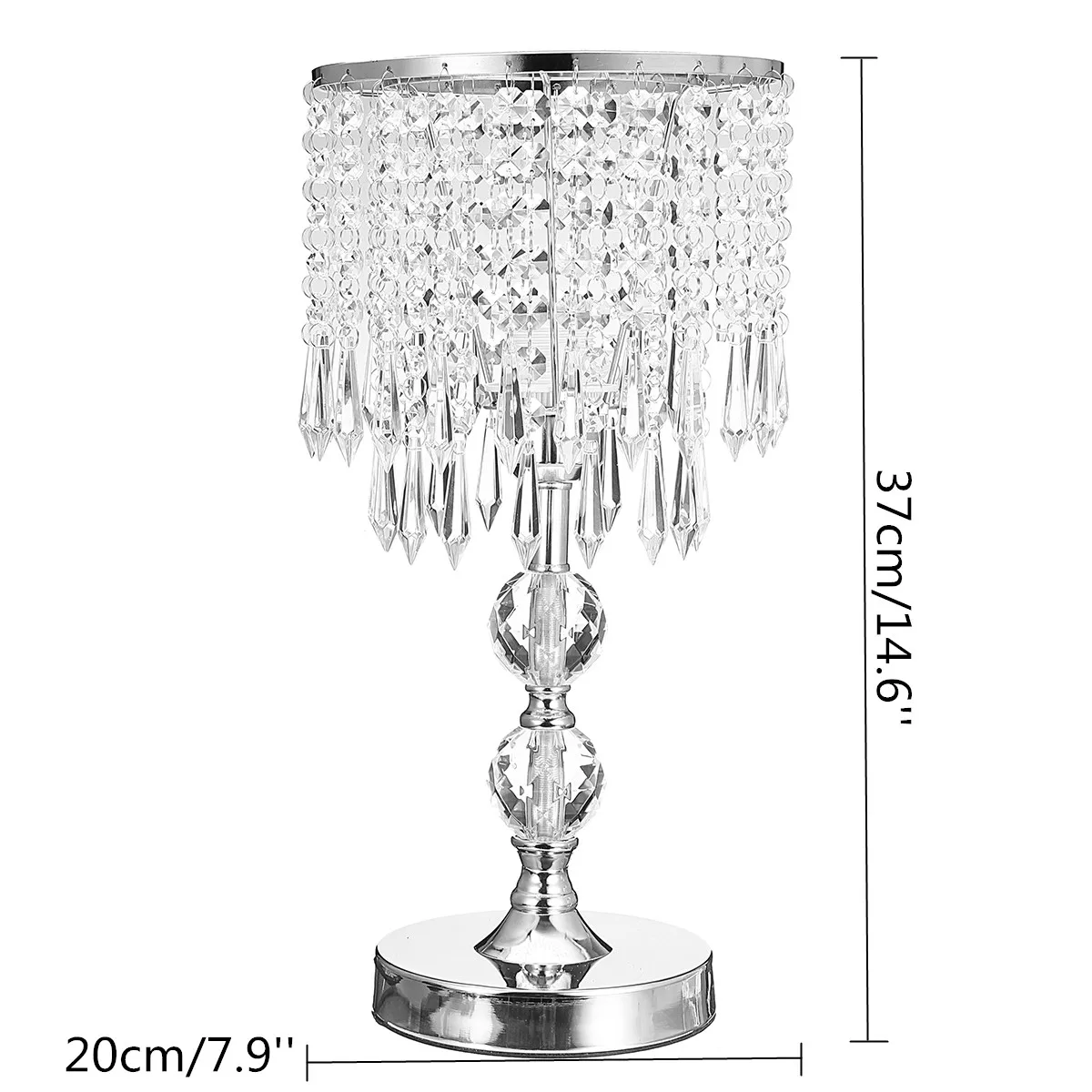2 уровня роскошный хрустальный кулон с табличкой лампы для спальни современные свадебные декорации регулируемая настольная лампа прикроватная гостиная освещение
