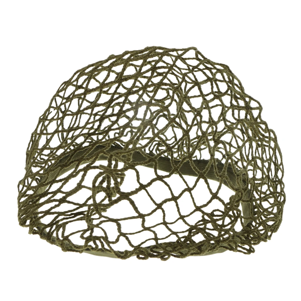 Pack of 1 Green Helmet Camouflage Net Cover for M1 M35 M88 MK1 MK2 GK80 Lightweight and Portable