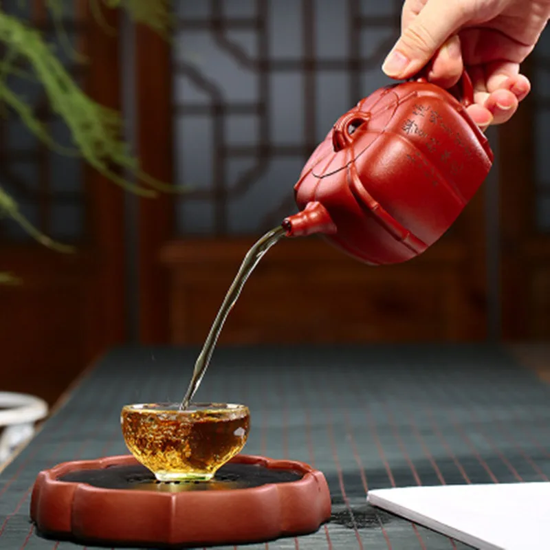 Chinese Yixing Clay Teapot Zisha Teapot Infuser Kung Fu Tea Set 320ml New Arrived Famous Handmade Pot High Quality With Gift Box