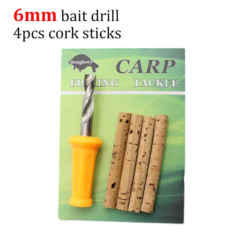 6mm/8mm Karpfen Angeln Werkzeuge Kork Ball Punch Loch Werkzeuge Edelstahl Bohrer Karpfen Köder Corer Fit korken Stick Angeln Zubehör Tackle – Detail 7