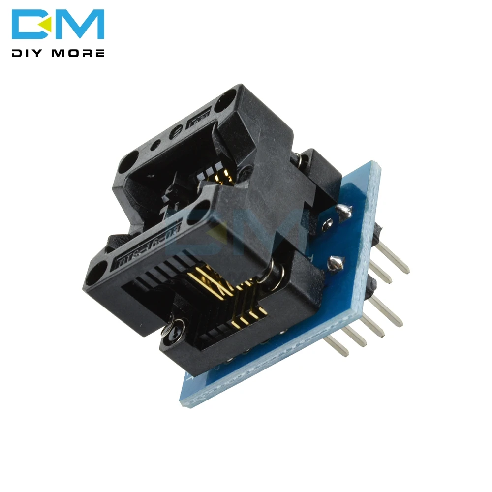 SOIC8 SOP8 для DIP8 адаптер программатора EZ на европейскую розетку Diy Kit Электронная Модуль платы блока программного управления 150mil