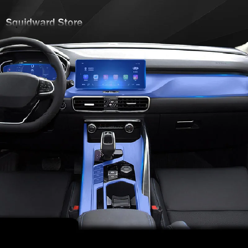 Для Geely Coolray Escape SX11 2018-2020Car интерьерная центральная консоль прозрачная