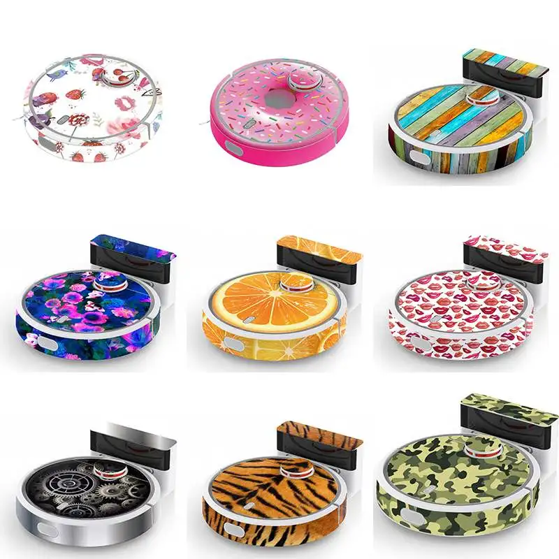 

New Cartoon Sticker 9 Color for Choose Beautifying Protective Dustproof Film for Robot Vacuum Cleaner Parts Accessory