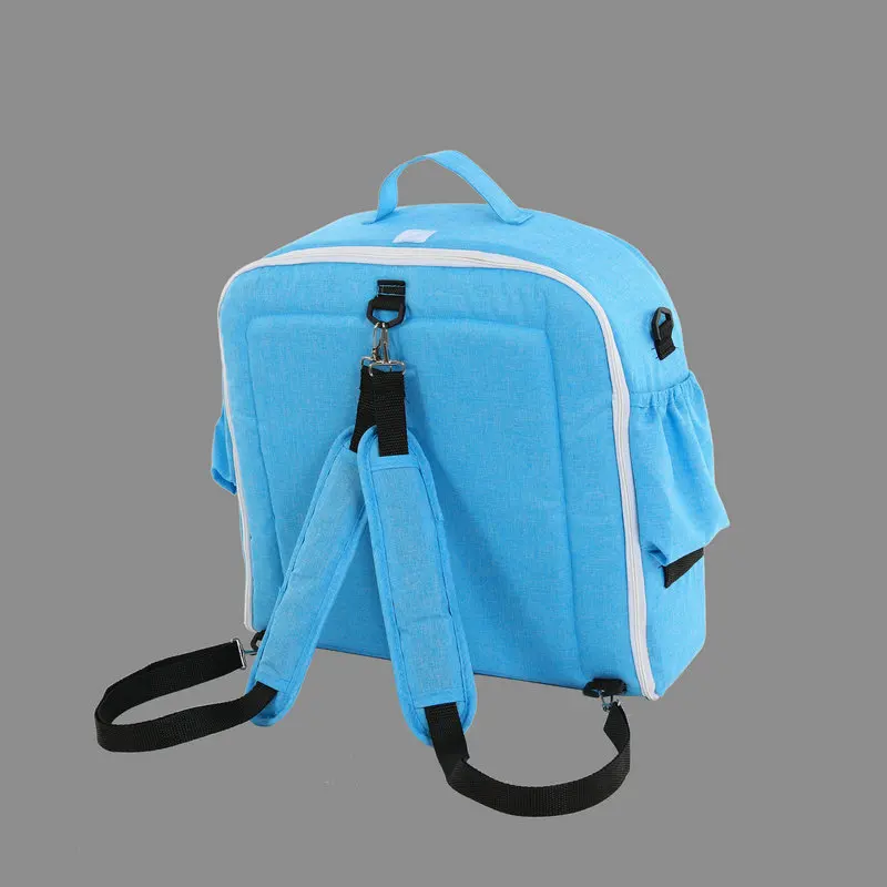 Portable Baby Bed Folding Baby Nest Bed Cot For Travel Foldable Backpack Crib With Mosquito Net Infant Sleeping Basket With Toys