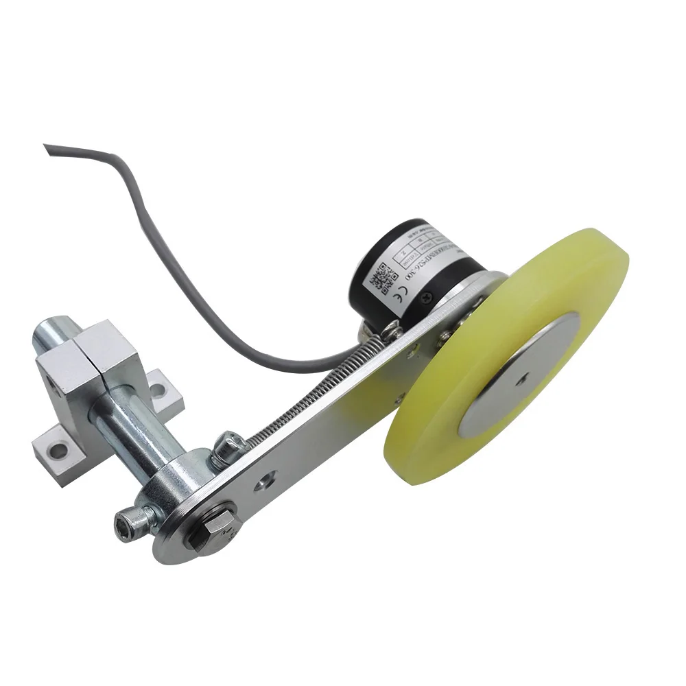 Codificador DC8-24V Salida Lateral Codificador De Cable Incremental - Medición Desplazamiento Lineal, 10-1200 Mm, DC8-24V, Para Cilindros Y Robots Codificador Cable