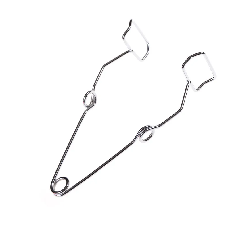 Clamp Heating Glass Tube Tongs Supplies Lab Test Tube Holder Sprung Tool Grote Ijzer Chroom Staaldraad Reageerbuis klem laboratory clamps