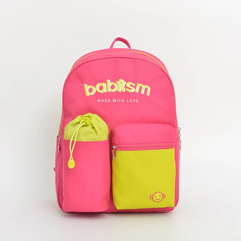 

Immediate Schoolbag Korean-style Babi New Style Embroidered Large-Volume Spine-Burden Relieving Casual Backpack