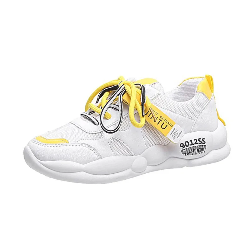 Women Sneakers Fashion Flat Platform Sneakers Lace-up Ladies Brand Chunky Causal Shoes Woman Sports Shoes Chaussure Femme