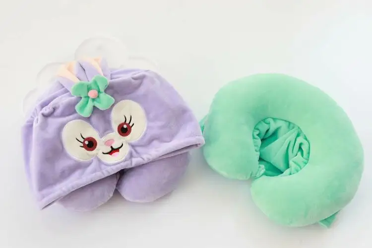 Медведи Duffy и shelliemay stellalou Rabbit ухода за кожей шеи U формы из пены с эффектом памяти NAP самолет путешествия с капюшоном Шея Подушка u-образной формы Подушка дорожная подушка