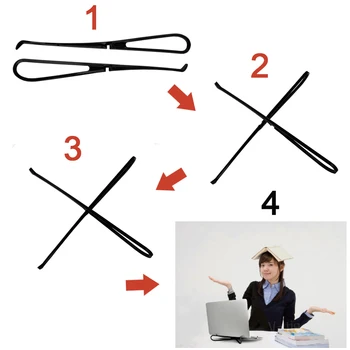 

2019 New 1 Pair Portable Laptop Stand Foldable Holder Notebook Support Adjustable Desktop Bracket Ergonomic Laptop Stand