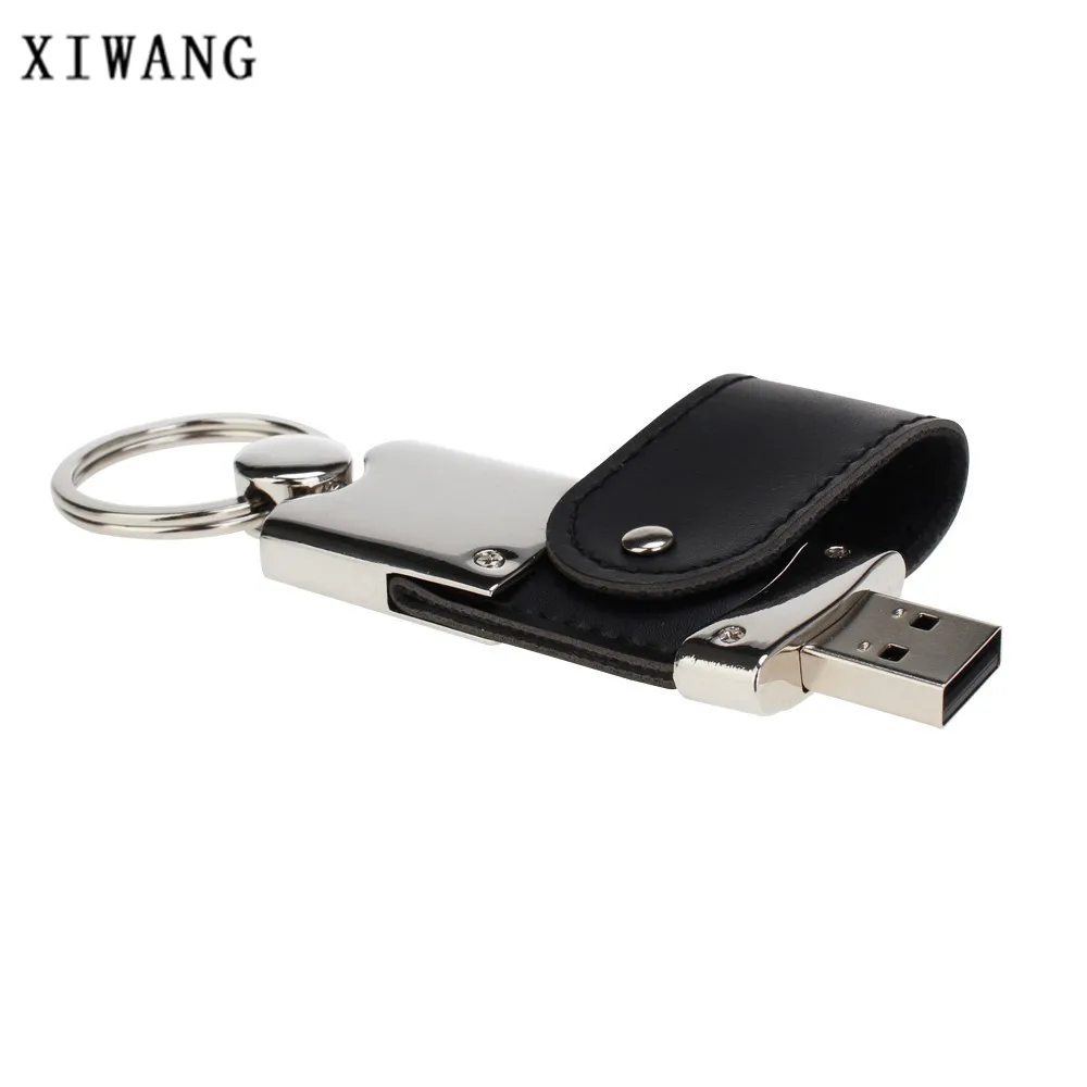 Полная емкость USB флэш-памяти кожа usb 2,0 4 ГБ 8 ГБ Флешка 16 ГБ 32 ГБ 64 флэш в виде ключа Держатель флешки 128 ГБ usb палка