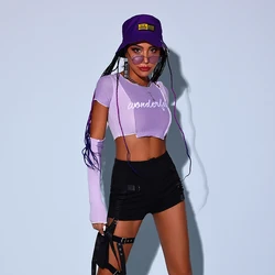 2021NEW 2021 New Jazz Dance Costumes For Women Nightclub Bar Dj Ds Rave Clothes Hip Hop Dance Clothes Adult Festival Outfits