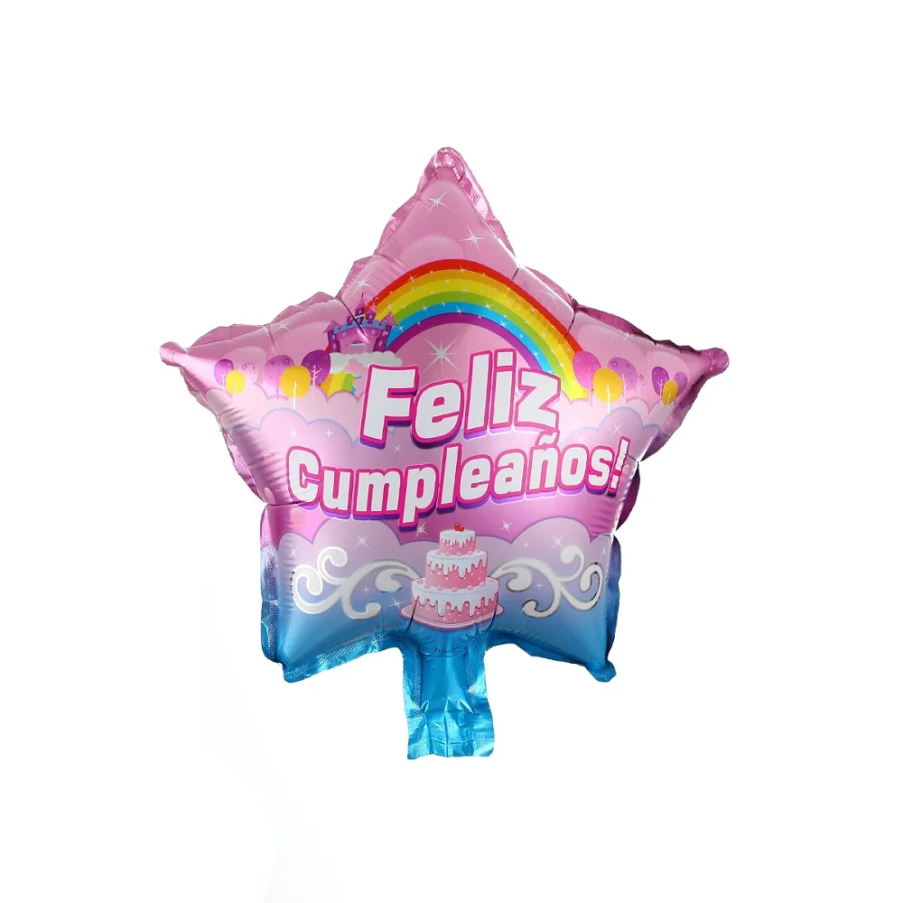 10pcs/lot 10inch Feliz Cumpleanos Spanish Happy Birthday Balloons Round Mylar Helium Balloon Happy Birthday Party Air Globos 10pcs/lot 10inch Feliz Cumpleanos Spanish Happy Birthday Balloons Round Mylar Helium Balloon Happy Birthday Party Air Globos