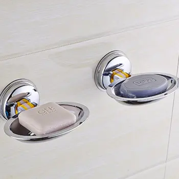 

Powerful suction cup soap holder bathroom toilet soap box creative drain soap box storage rack soap tray