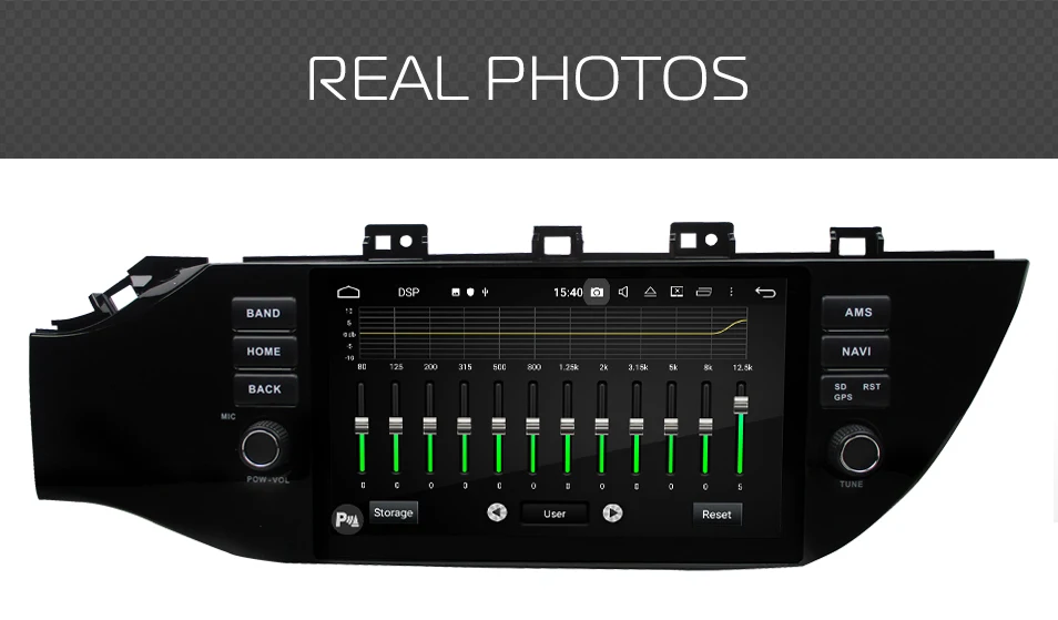 Clearance Marubox KD9638 DSP, 64GB 1 Din Car Multimedia Player for Kia Rio 2017 +, 9" IPS Screen with GPS Navigation, Bluetooth, Android 9 8