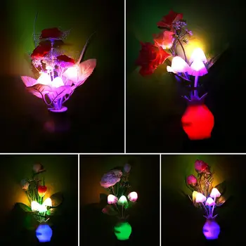 

LED Wall Lamp Nightlight Sensor Light Home Room Bedroom Decoration AC220V