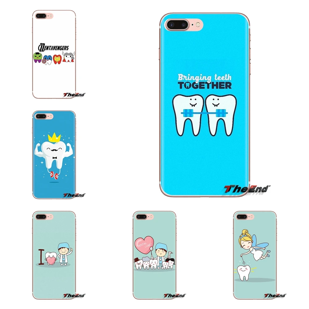 Стоматологический зубной коронованный зуб медсестры ТПУ прозрачный чехол для